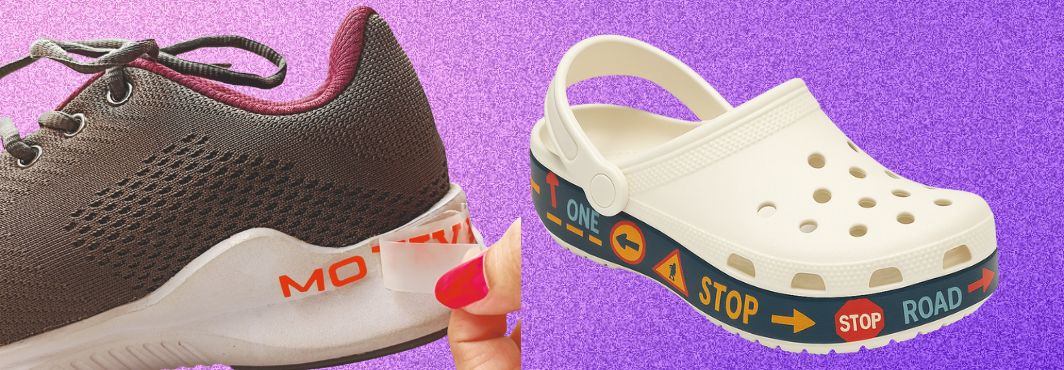 Cold Labels on footwear