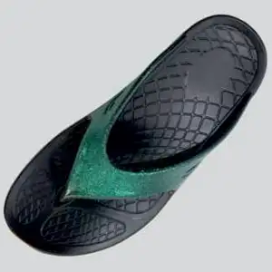 Spray coated chappal